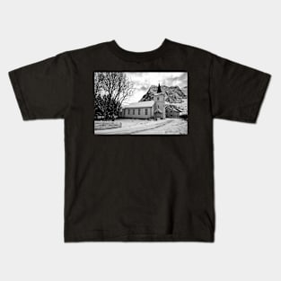 Little Church in the Valley Kids T-Shirt